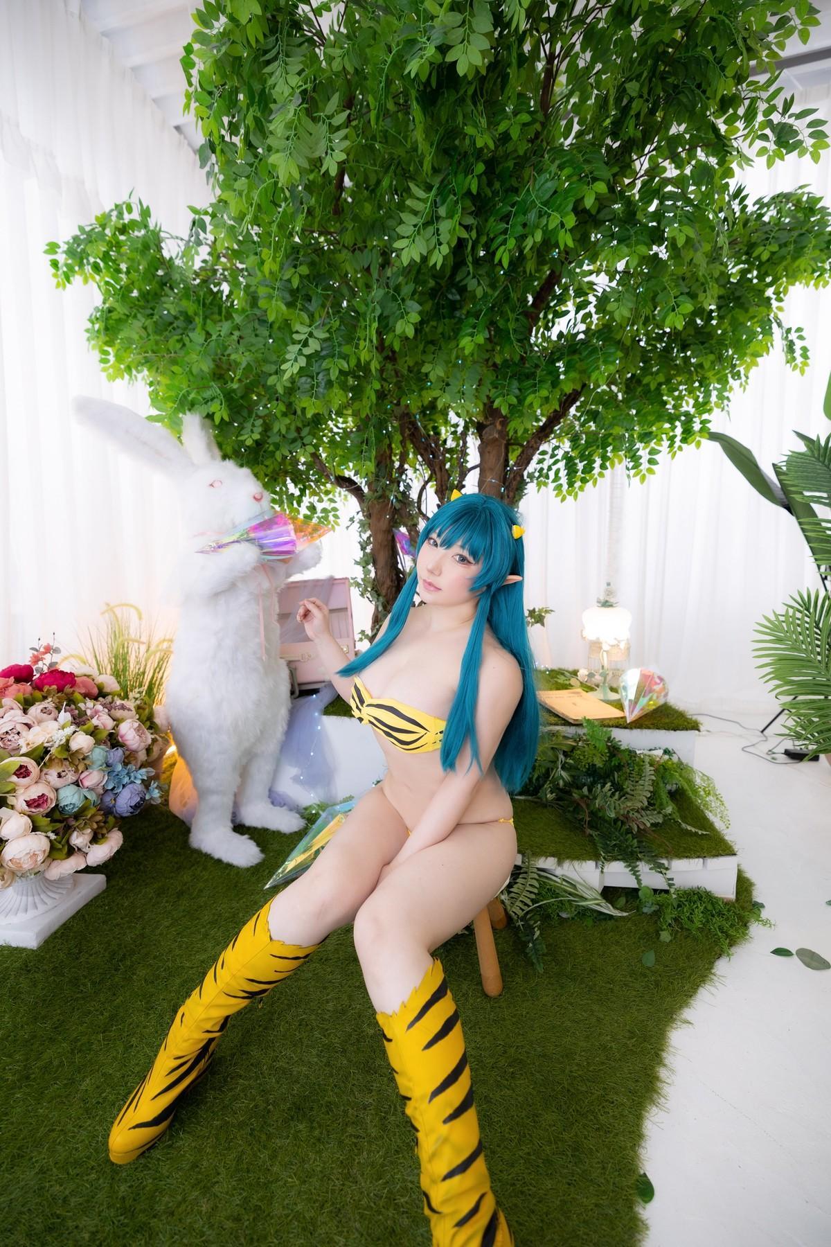 Cosplay SAKUサク Lum ラム うる星やつら Set.03(33)