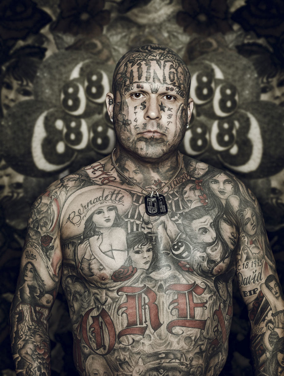тело, полностью покрытое татуировками / Tattoo Project by Cade Martin