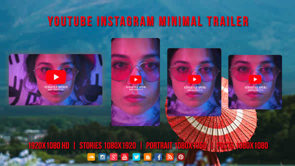 Youtube Instagram Trailer - VideoHive 38750460