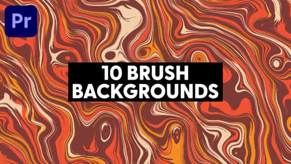 Brush Backgrounds - VideoHive 47862981
