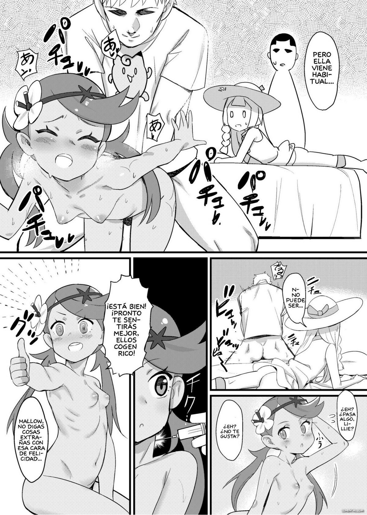 Alola Fever!!! (Pokémon Sun and Moon) xxx comics manga porno doujin hentai español sexo 