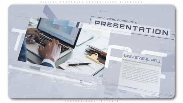 Digital Corporate Presentation Slideshow - VideoHive 22668630