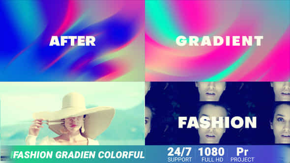 Fashion Gradien Colorful - VideoHive 26530821