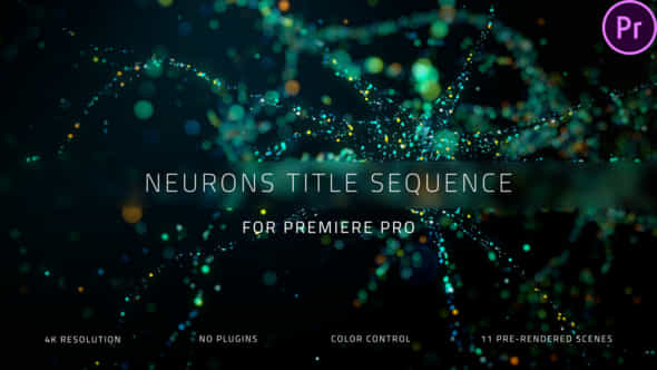 Neurons Title Sequence - VideoHive 32095101