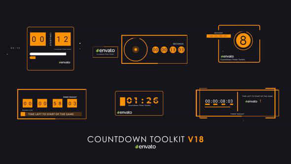 Countdown Timer Toolkit - VideoHive 45387728