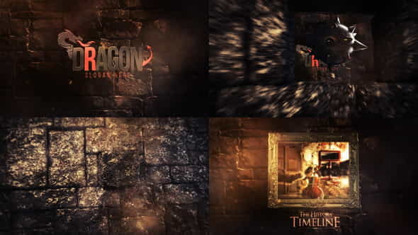 Breaking The Wall Logo Reveals - VideoHive 25288689