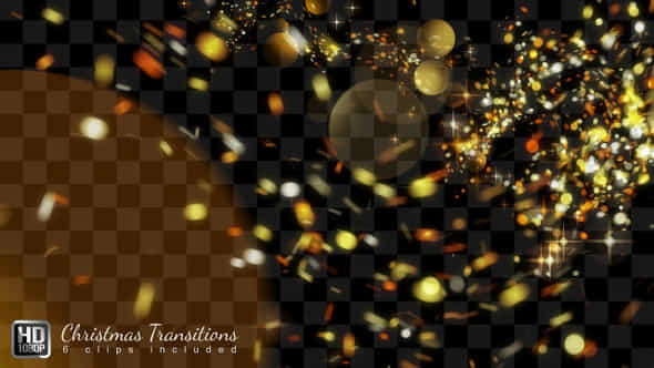 Christmas Lights Transitions - VideoHive 42043486