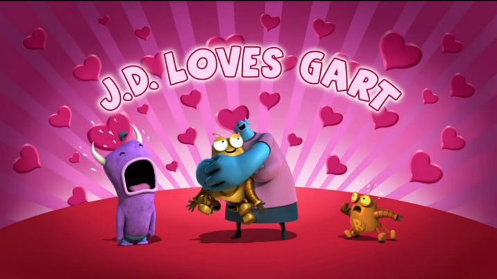 an image titlecard for the episode 'JD loves gart'