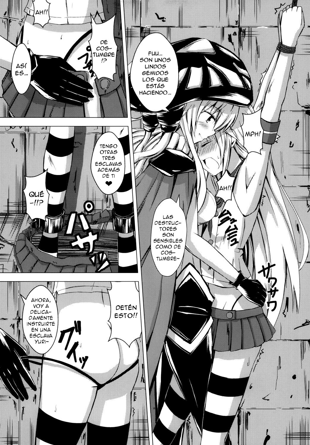 Kuubo Wo-Kyuu-chan no Shimakaze Yuri Dorei Choukyou 1 (Kantai Collection -KanColle-) - 7