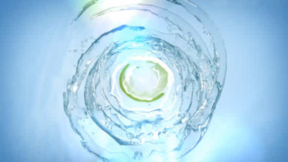 Water Circle Logo - VideoHive 19509243