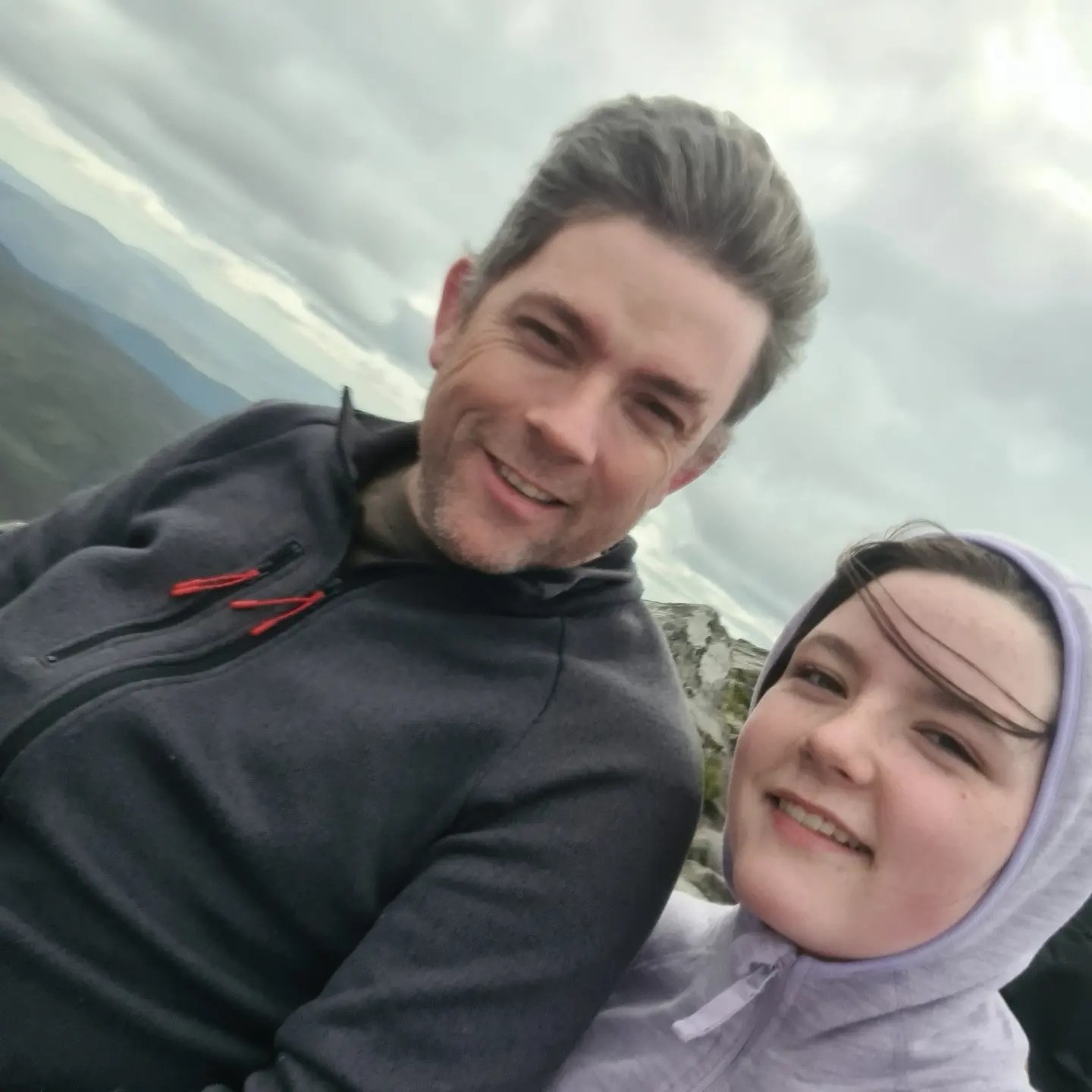 Image of us on Schiehallion