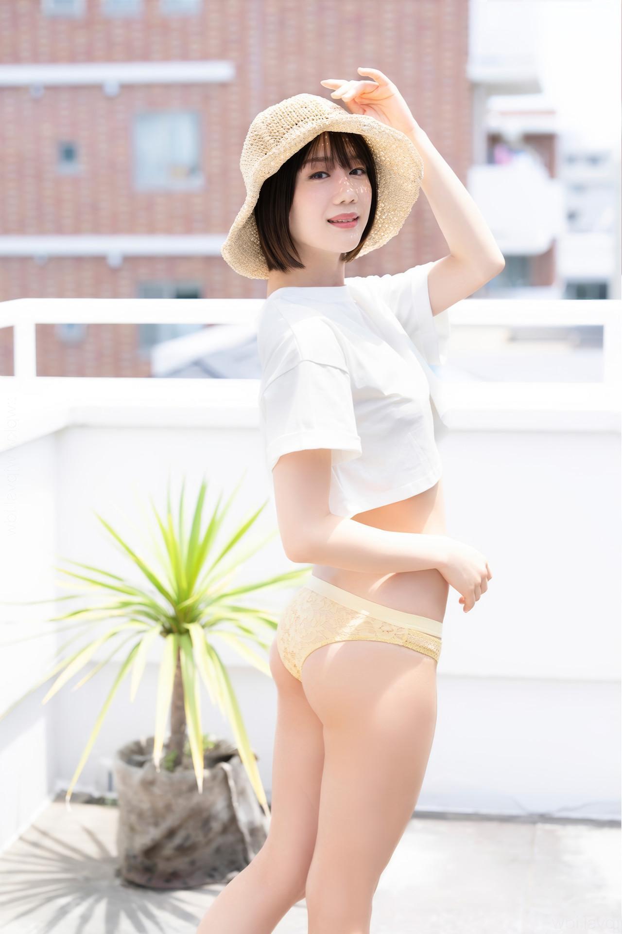 Yui Arata 新唯, FLASH フラッシュ アイドルワン ラウンドガールの艶美(3)