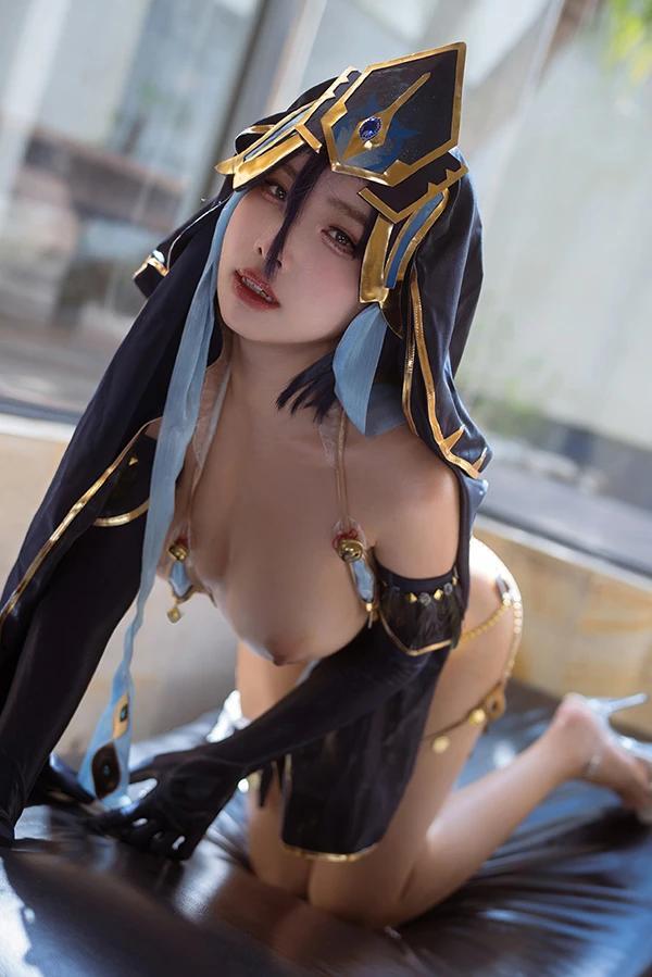 甜美福利姬慕慕Momo原神Genshin_Mirror Maiden(11)