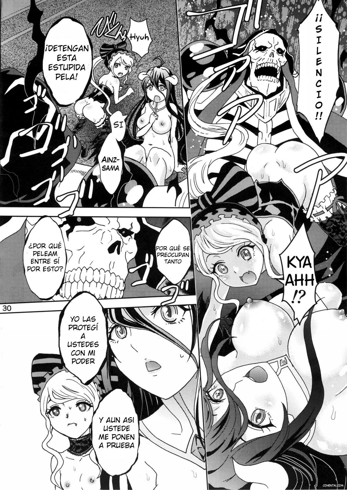 Nazarick Biyori (Overlord) xxx comics manga porno doujin hentai español sexo 