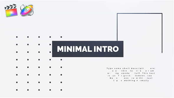 Minimal Intro - VideoHive 25133023