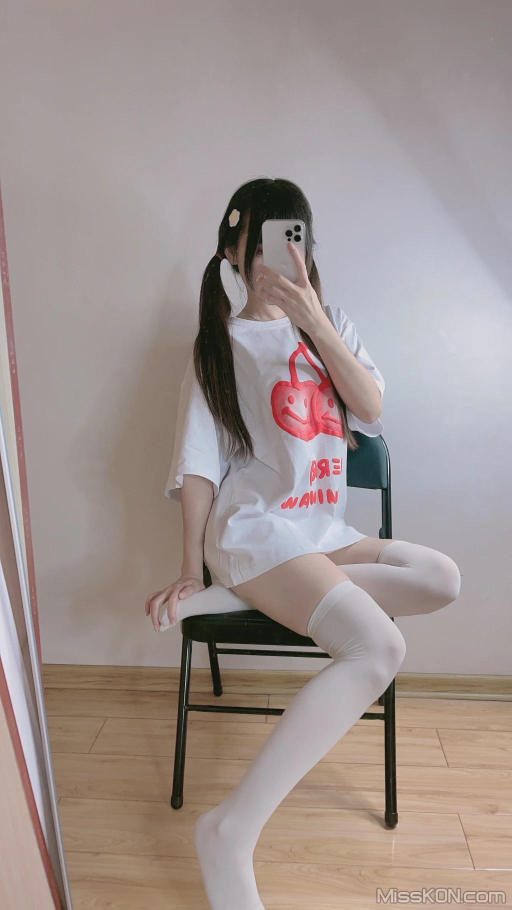 Coser@miko酱ww: mikoの白丝01 (241 photos)(47)