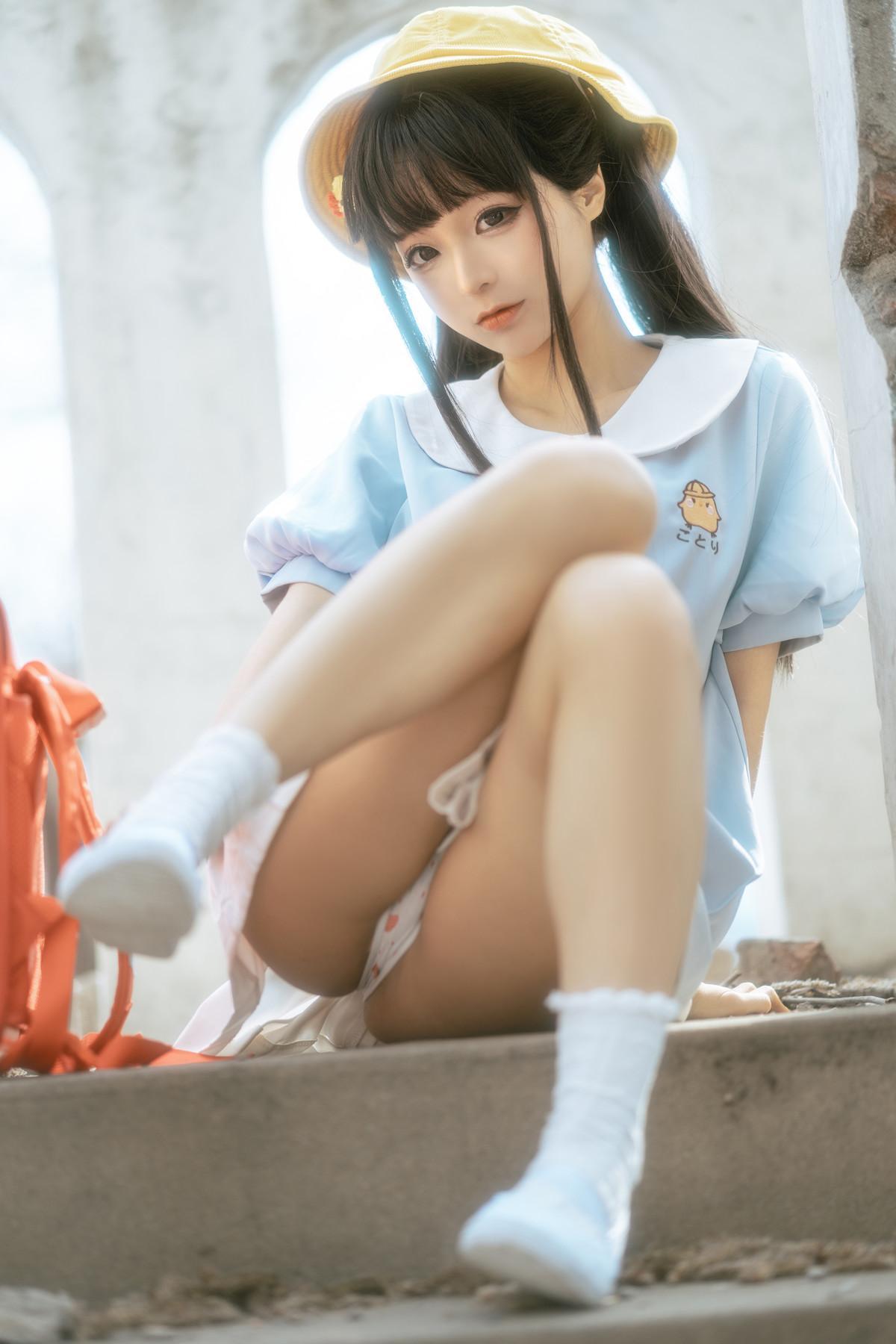 Cosplay 蠢沫沫 Chunmomo 小黄帽 绅士版 Set.01(30)