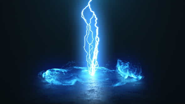 Vortex Lightning Explosion Logo - VideoHive 26164798