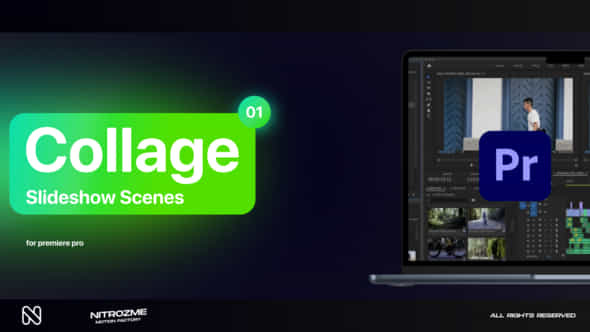 Collage Slideshow Scenes Vol 01 For Premiere Pro - VideoHive 49206172