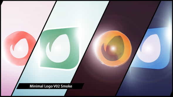 Minimal Logo V02 Smoke - VideoHive 8689019