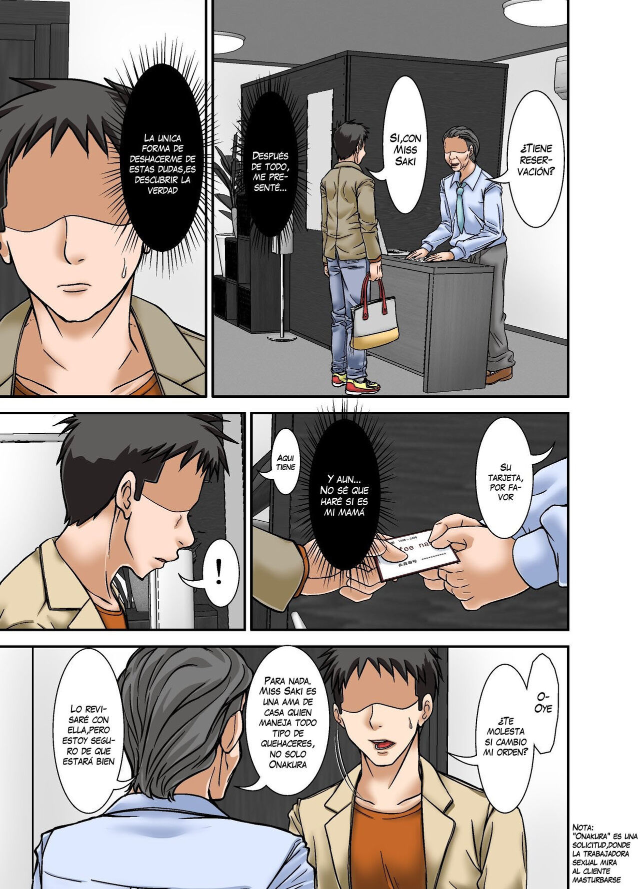 [Hoyoyodou] Futsuu no Shufu ga Fuuzoku ni Ochita Riyuu ~Musuko Hen~  Why This Ordinary Housewife Resorted to Sex Work ~Son Edition~ [Spanish] [Varkatzas666]