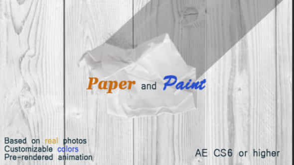 Paper Logo Reveal - VideoHive 15902373
