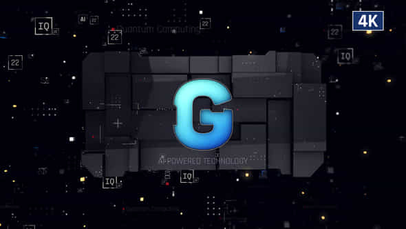 4K Technology Logo Reveal - VideoHive 45227624