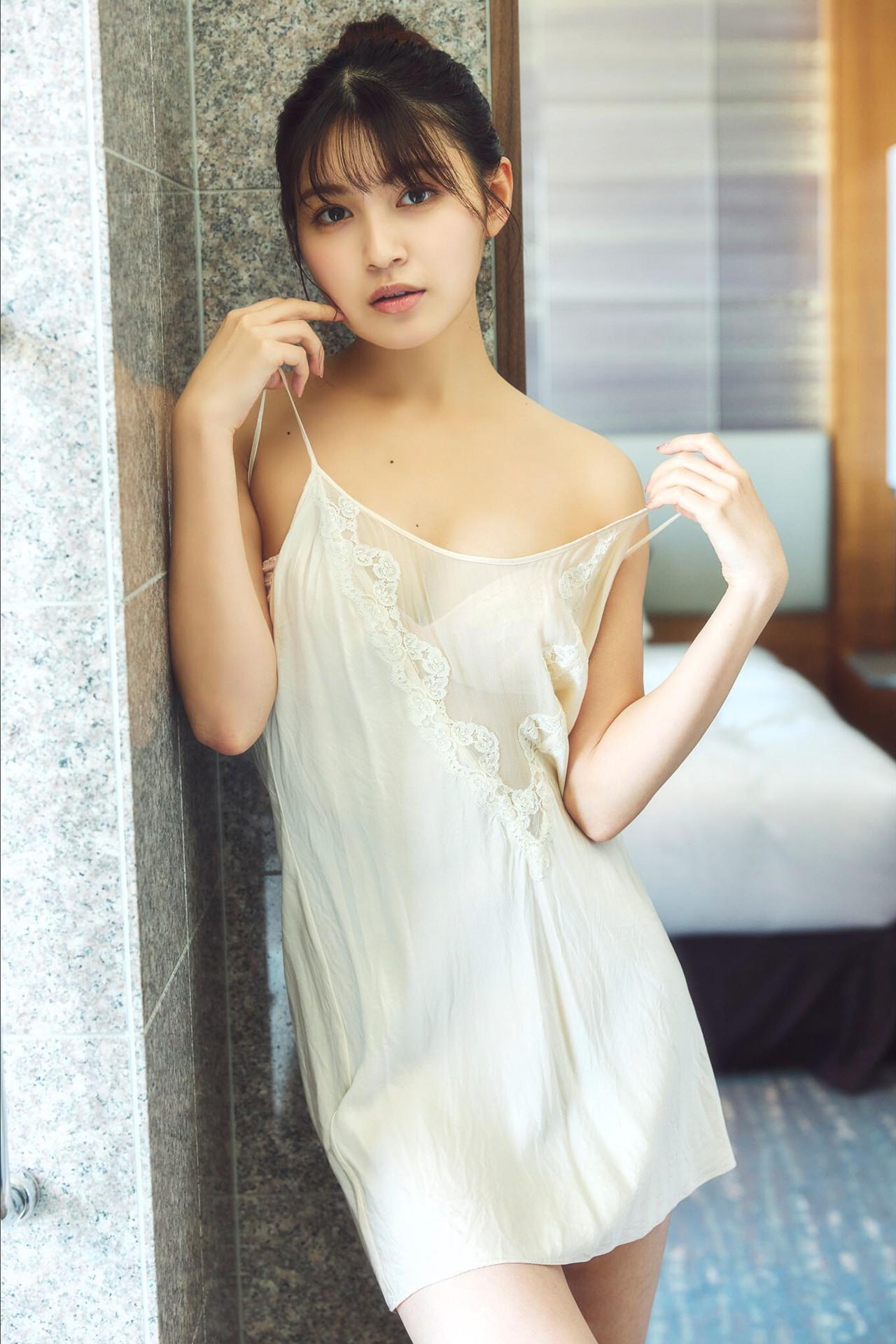 Yui Kojina 神志那結衣, SPA！デジタル写真集 「赤いドレスを脱いだら……」 Set.02(3)