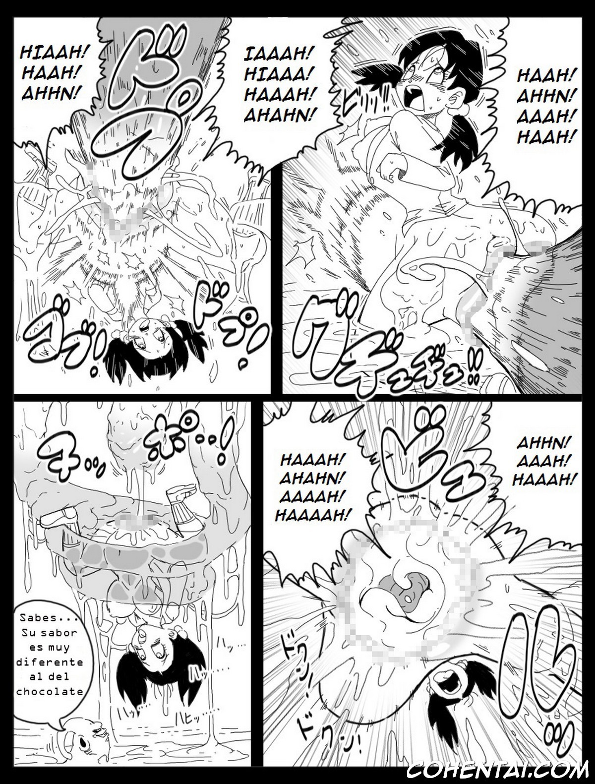 Dragon Road Mousaku Gekijou 3 (Dragon Ball Z) xxx comics manga porno doujin hentai español sexo 