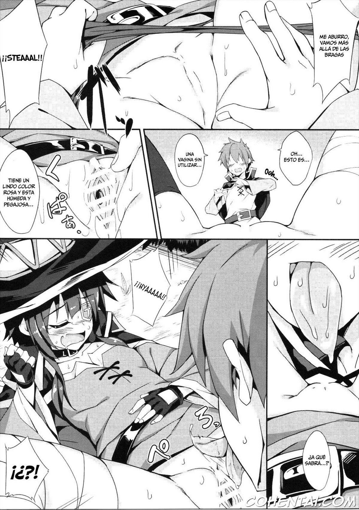 Megumin no Bakuretsu Mahou After (Kono Subarashii Sekai ni Syukufuku o!) xxx comics manga porno doujin hentai español sexo 