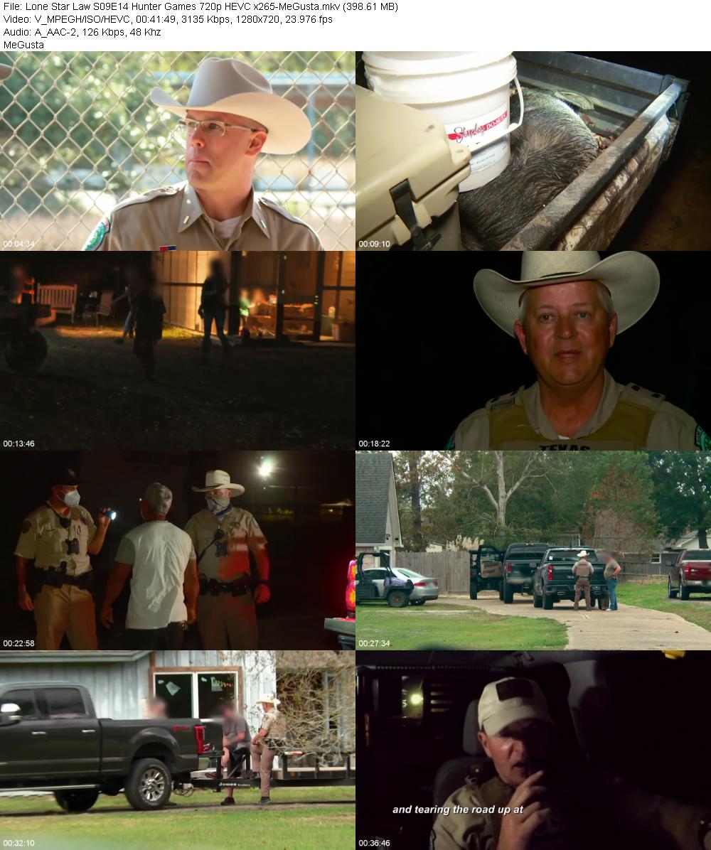 Lone Star Law S09E14 Hunter Games 720p HEVC x265