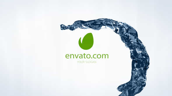 Logo Water Ball - VideoHive 34162579