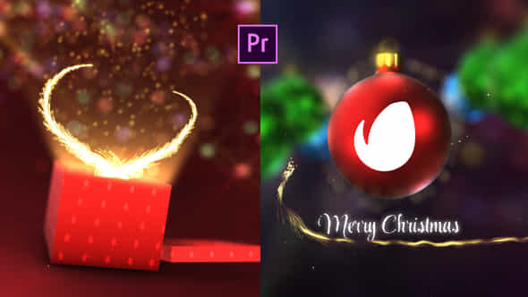 Christmas Magic Logo - VideoHive 35249359