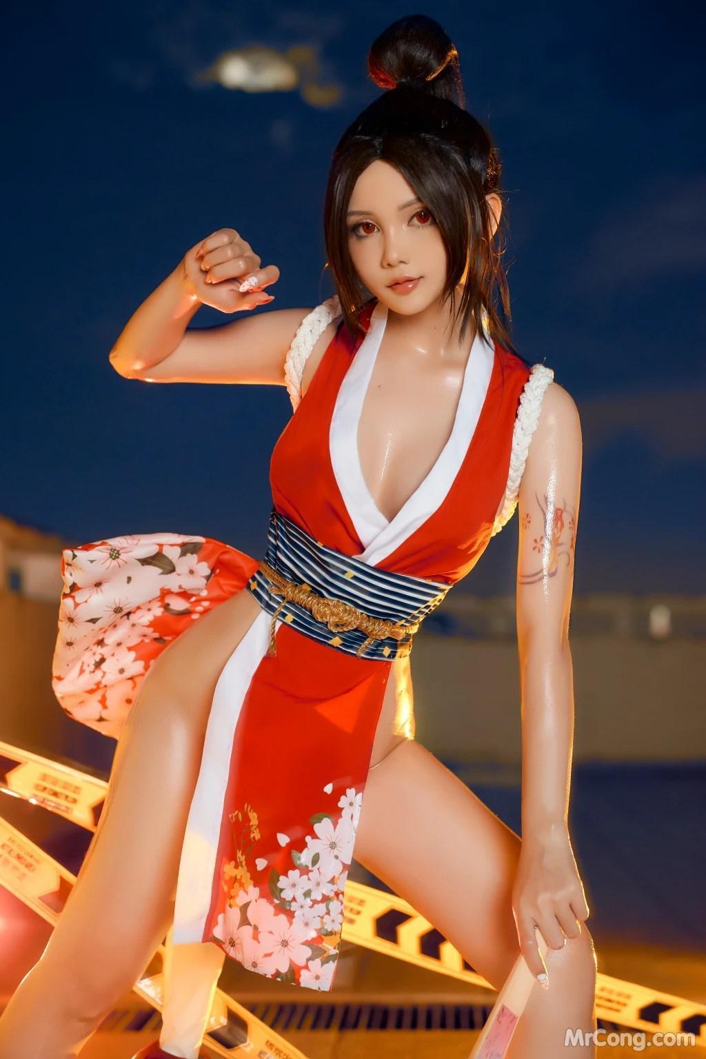 Coser@Joyce Lin: Mai Shiranui (40 photos)(1)