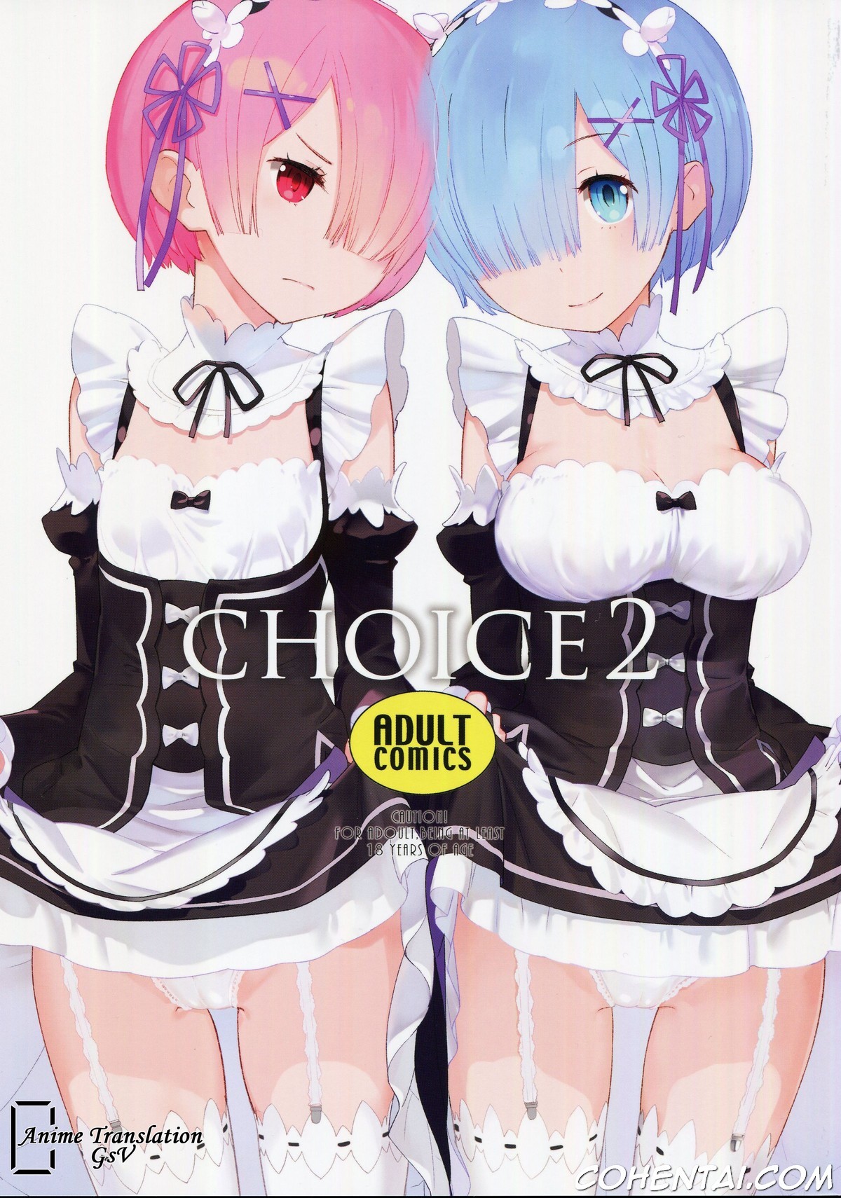 CHOICE 2 (Re:Zero kara Hajimeru Isekai Seikatsu) xxx comics manga porno doujin hentai español sexo 