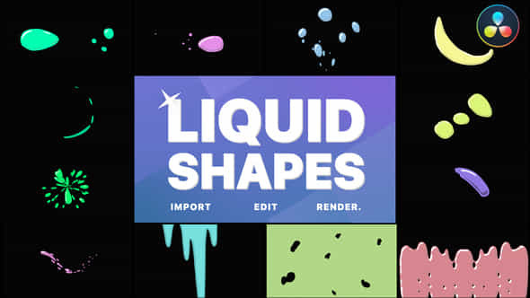 Liquid Shapes - VideoHive 39356385