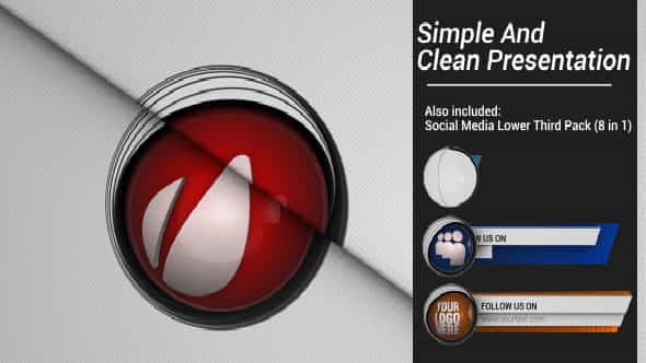 Simple And Clean Presentation - VideoHive 4809445