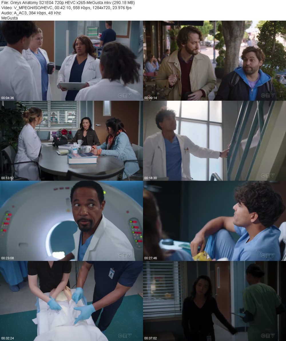 Greys Anatomy S21E04 720p HEVC x265-MeGusta