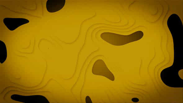 Abstract Topographic Contour 4K - VideoHive 27247417