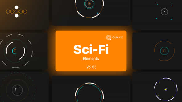 Sci-Fi UI Elements - VideoHive 46400605