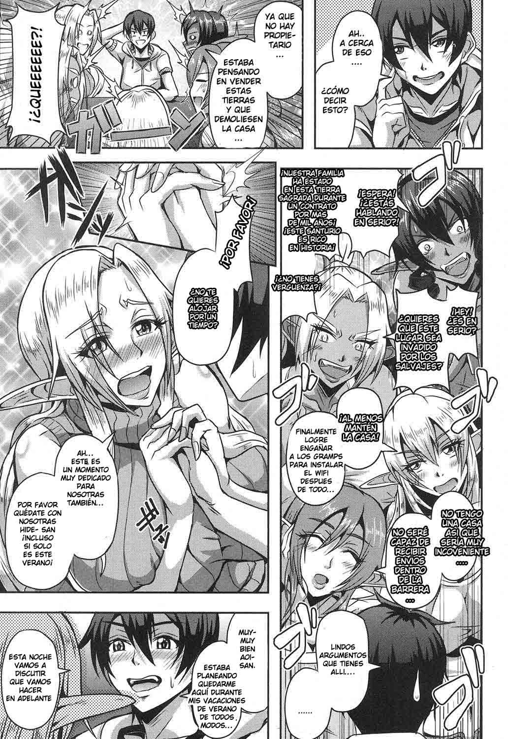 Baby-making contract with a harem of forest elves - 6