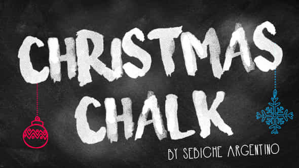 Christmas Chalk - VideoHive 13617546