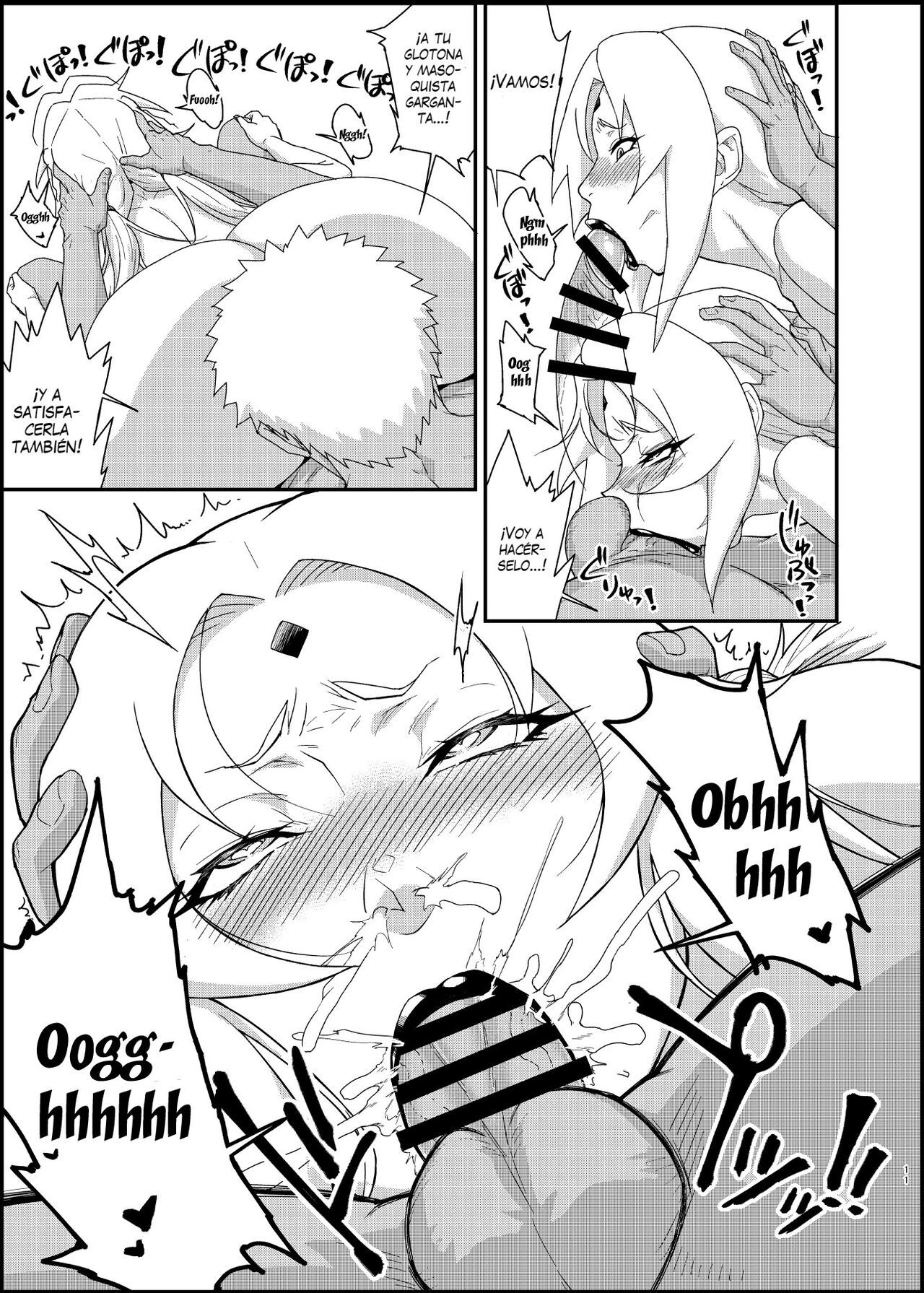 [Aroma Gaeru (Numahana)] Jukumitsuki Intouden 3 Ge (Naruto) [Spanish] [ZetaWorks] [Digital]