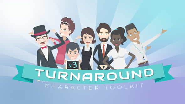 Turnaround Character Toolkit - VideoHive 36288010