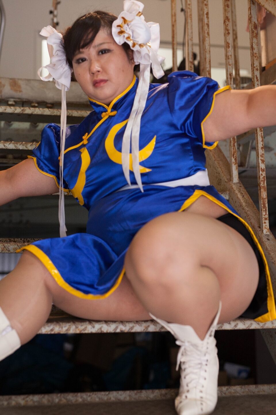 (渡辺さくらん) FIGHT FAT LADY (Sakuran Watanabe) (Mai Shiranui - Fatal Fury) (Chun-Li - Street Figh