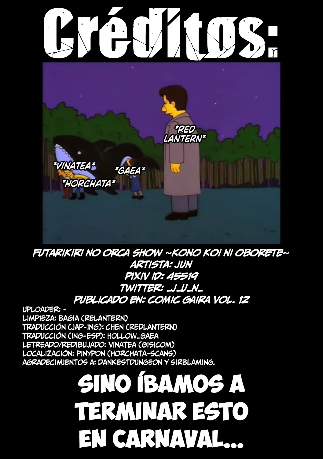 Un Show de Orca para Dos -Ahogandose de Amor - 27