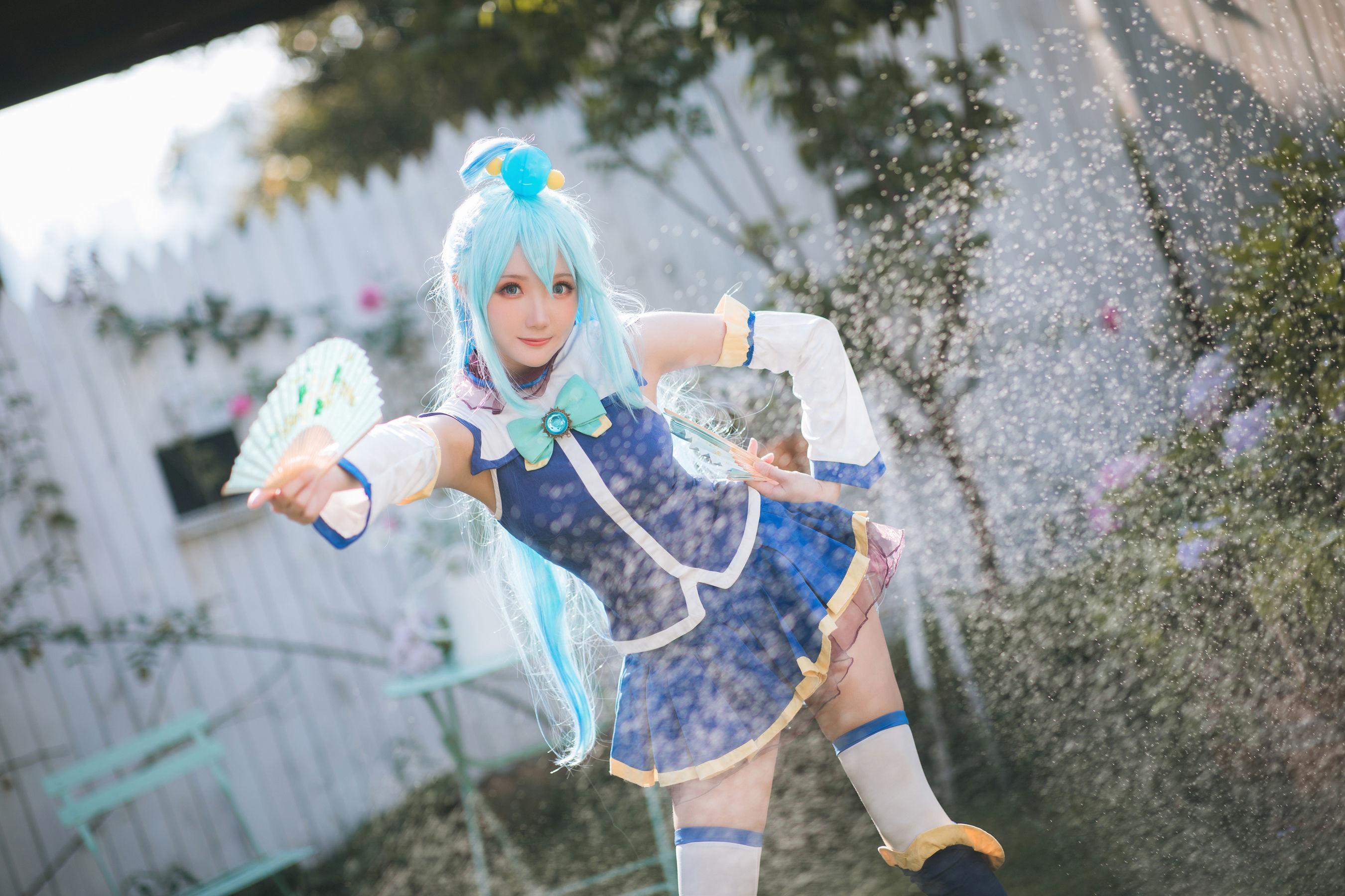 [网红COSER] 瓜希酱福利 – 阿库娅 写真集(9)