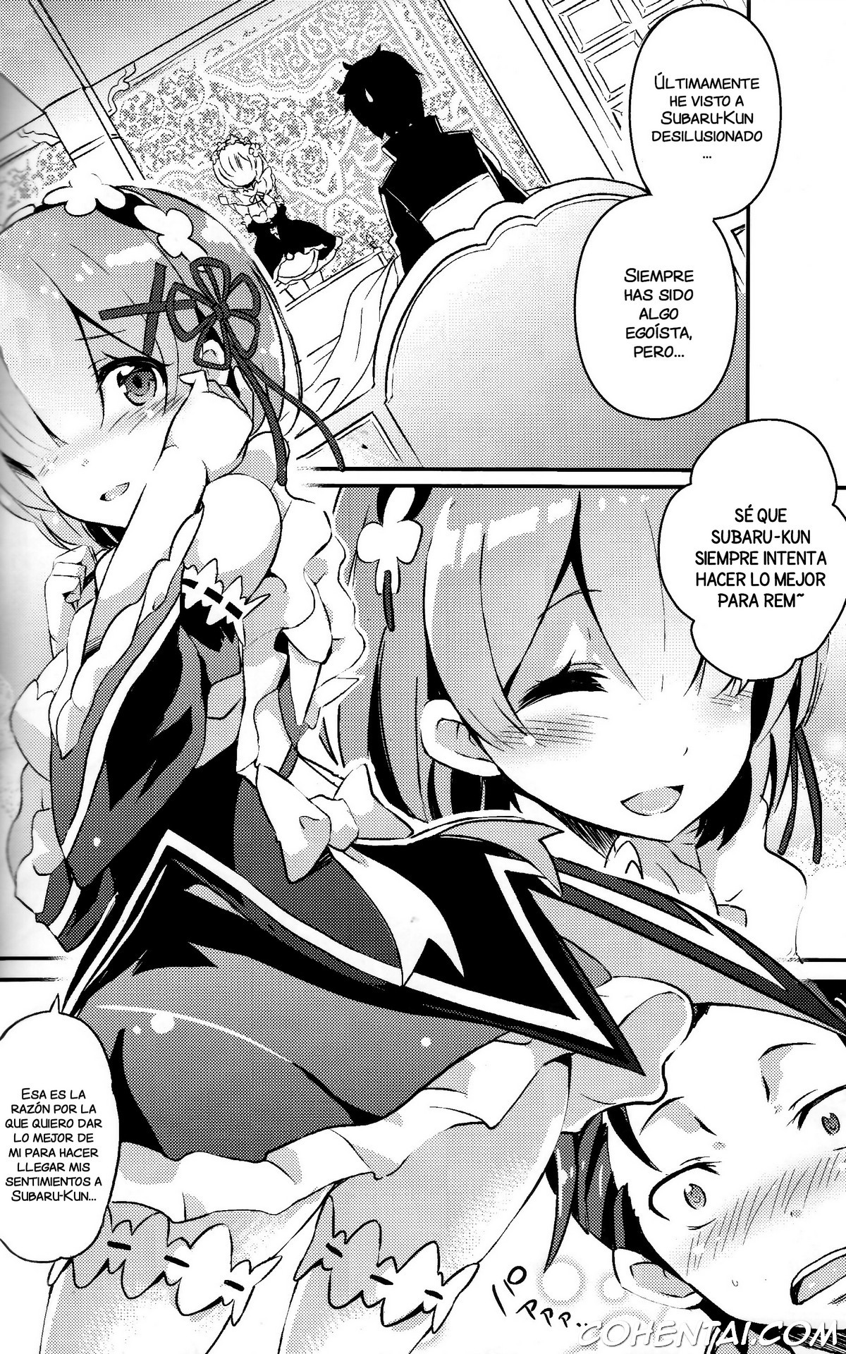 Rem no Kawaisa mo Onigakatteiru (Re:Zero kara Hajimeru Isekai Seikatsu) xxx comics manga porno doujin hentai español sexo 