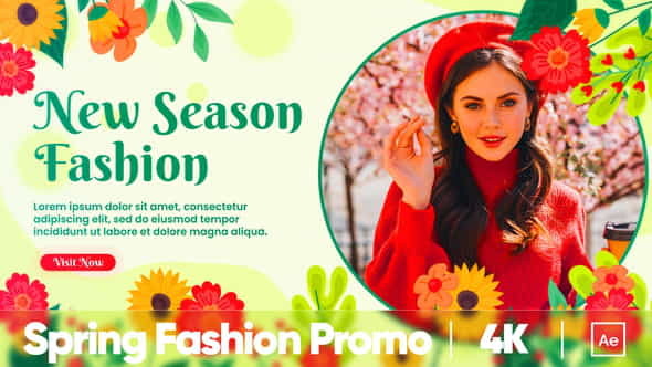 Spring Fashion Promo - VideoHive 36834246