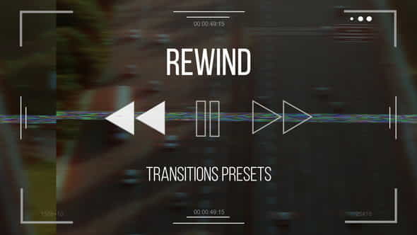 Rewind Transitions presets - VideoHive 31458015